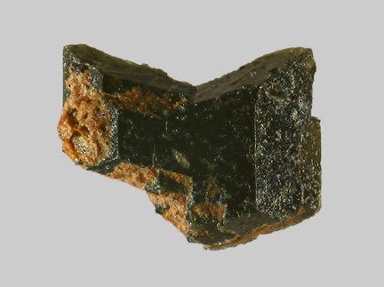 Augite - Ruisseau de Malvoissière - Saint-Victor-la-Rivière - Puy-de-Dôme - FP - Taille 2,2mm