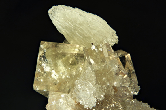 Fluorite Calcite - Filon Saint Pierre  - Giromagny - Territoire de Belfort