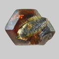 Zircon - Magnétite - Riou des Brus - Espaly-Saint-Marcel - Haute-Loire - FP - Taille 1.5mm