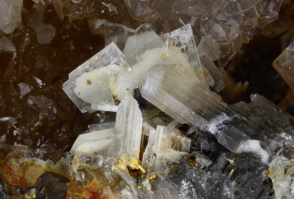 Barite Cérussite - Bouillé - Beaujeu - Rhône