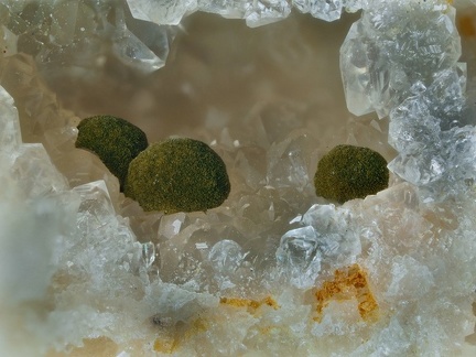 Dufrenite Quartz - Les Montmins - Echassières - Allier