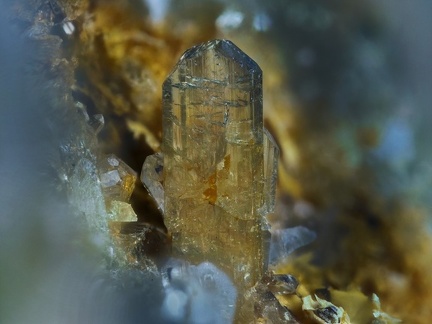 Diopside Quartz - La Mongie - Bagnères-de-Bigorre - Hautes-Pyrénées