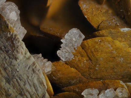 Calcite Sidérite  - Carrière du Rivet - Peyrebrune - Montredon-Labessonié - Tarn 