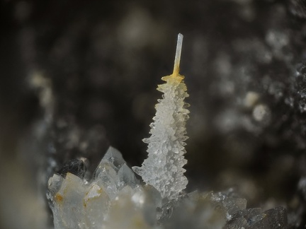 Laumontite Quartz - Ravin de Gela - Aragnouet -  Hautes-Pyrénées