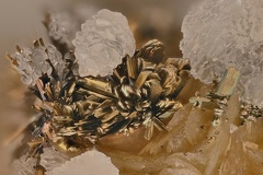 Marcassite Calcite Sidérite - Carrière du Rivet - Montredon-Labessonié - Tarn