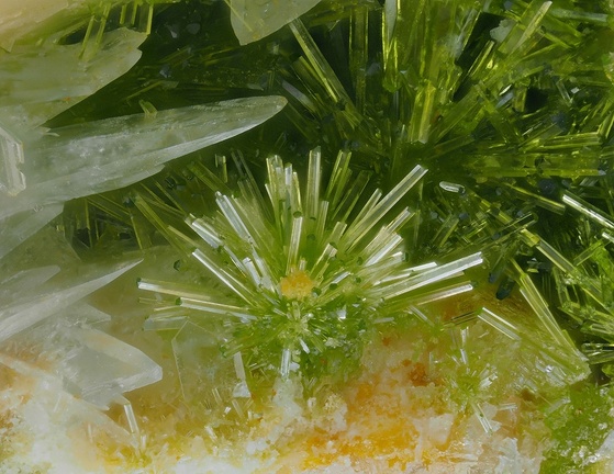 Pyromorphite - La Nuizière (mine) - Chénelette  - Villefranche-sur-Saône - Rhône