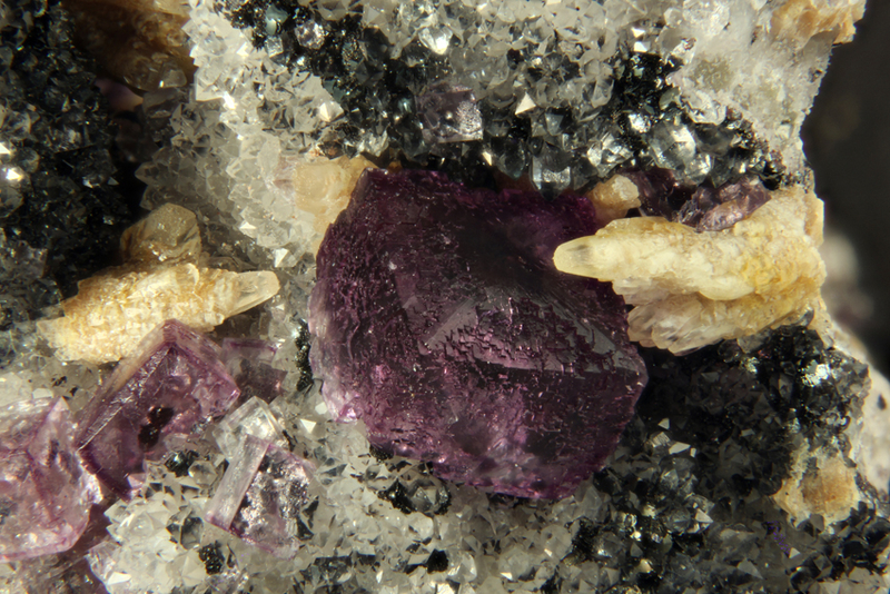 Fluorite Calcite - Les Meix -  Rupt Sur Moselle - Vosges
