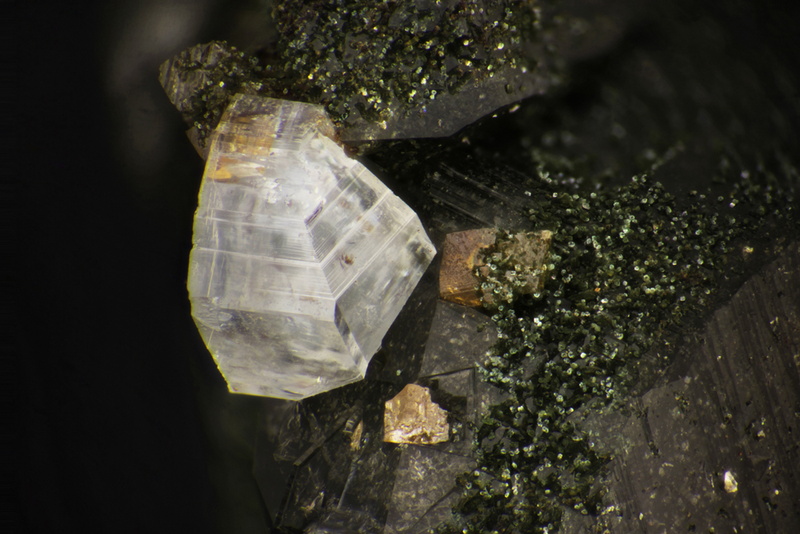 Bertrandite Anatase Quartz - Massif de la Lauzière - Savoie