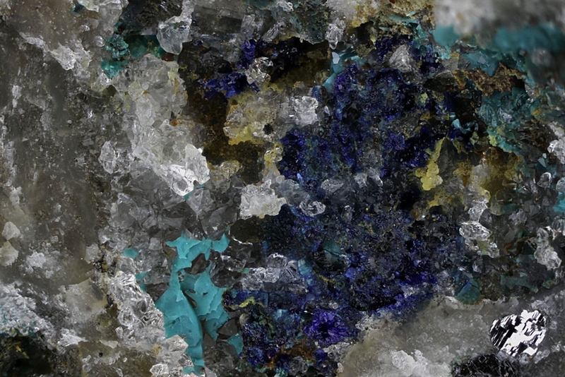  n°158016 - Azurite  Malachite - Chaumot - Chaumot -Chaumot - Nièvre  