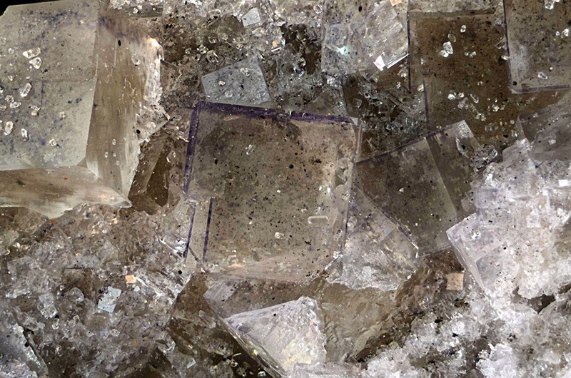 Fluorite - Carrière de Birrity - Arbouet-Sussaute - Pyrénées-Atlantiques