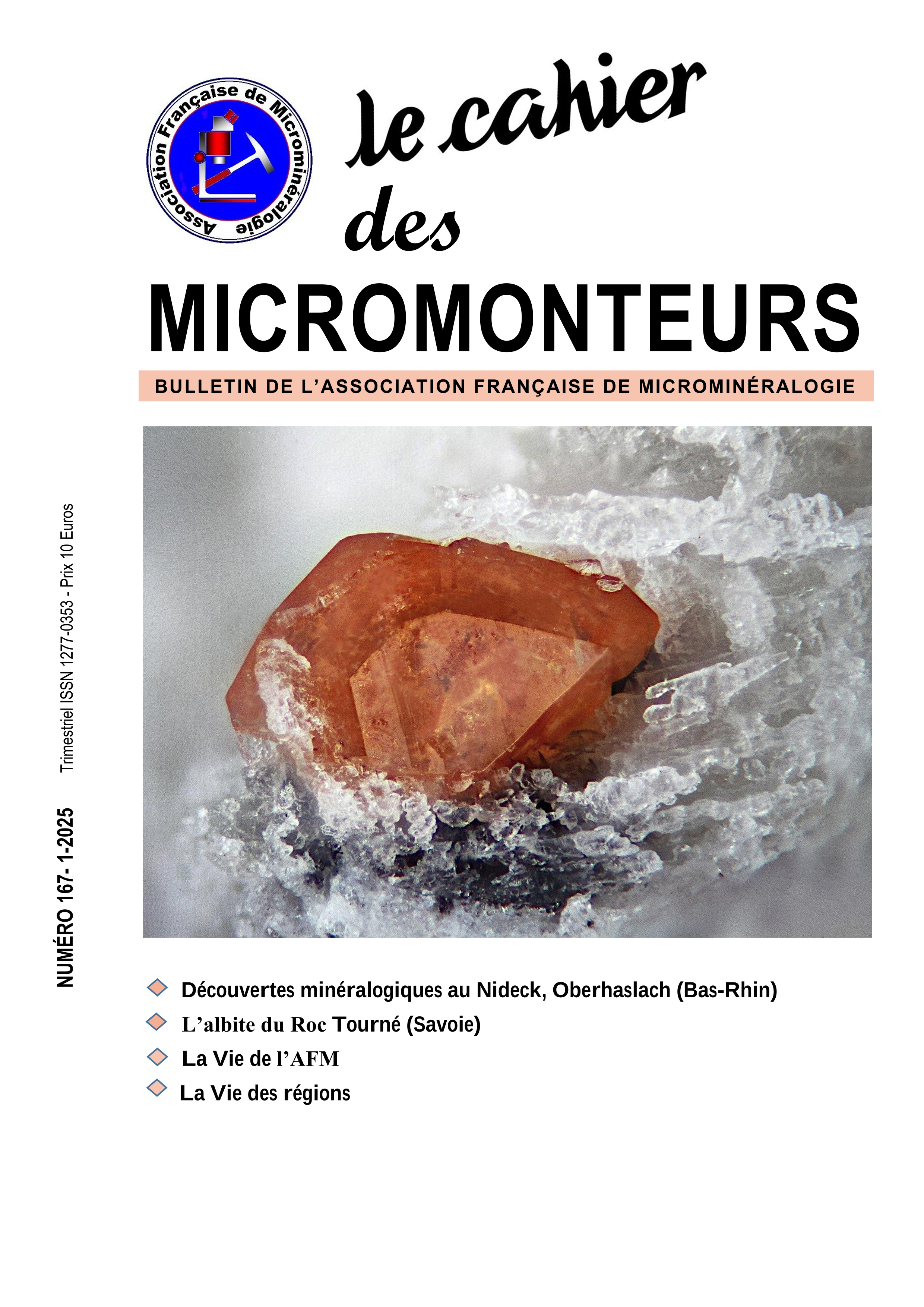 couv et somm Cahier N167 1 2025 1